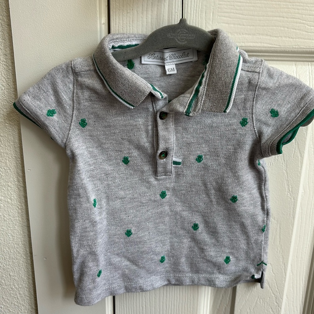 tartine et chocolat polo shirt size 6month